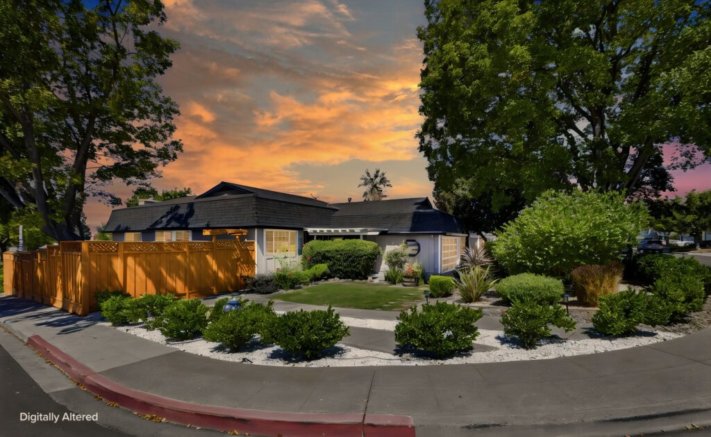 229 Spring Valley Ln, Milpitas — front exterior at dusk